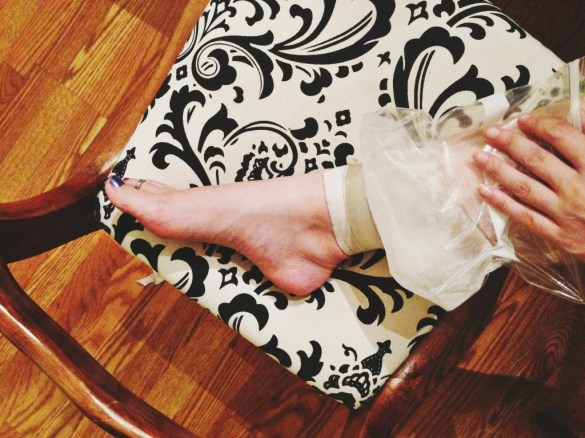 icing a soleus strain