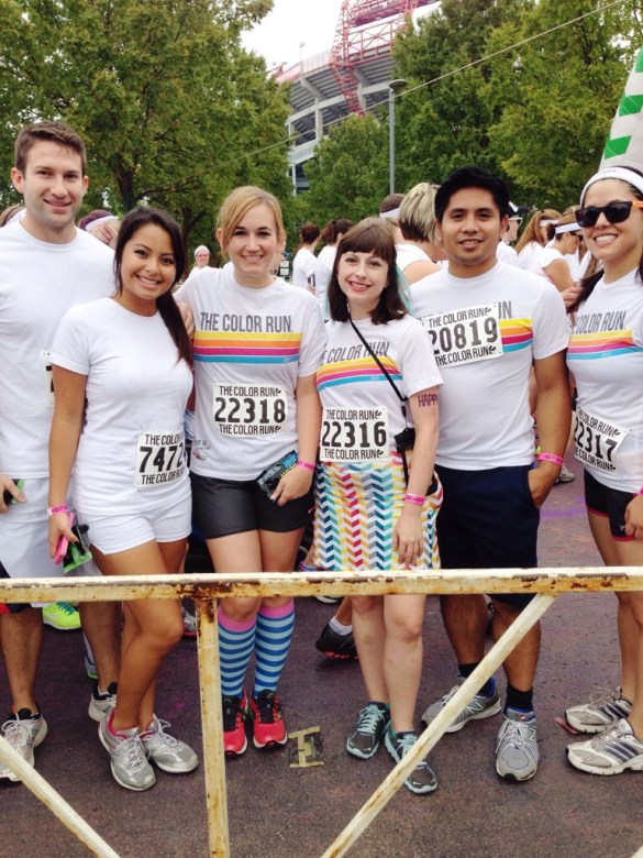 The Color Run - before