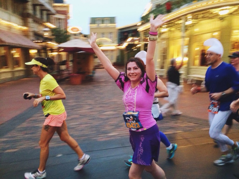 Walt Disney World Half Marathon Main Street USA