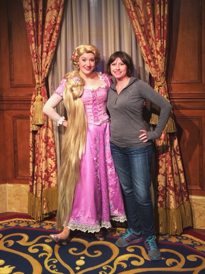 Rapunzel in Fantasyland at Magic Kingdom
