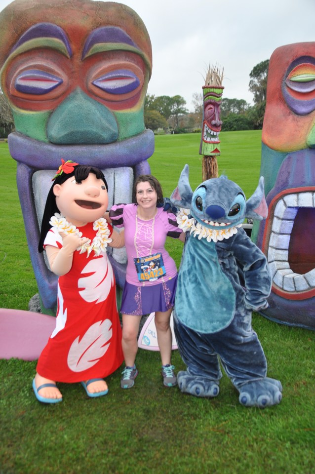 lilo and stitch at the half marathon