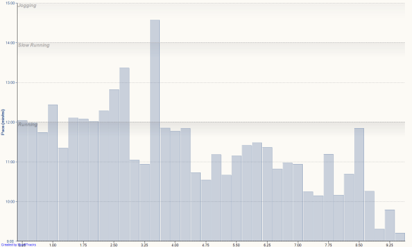 hot chocolate 15k quarter mile splits