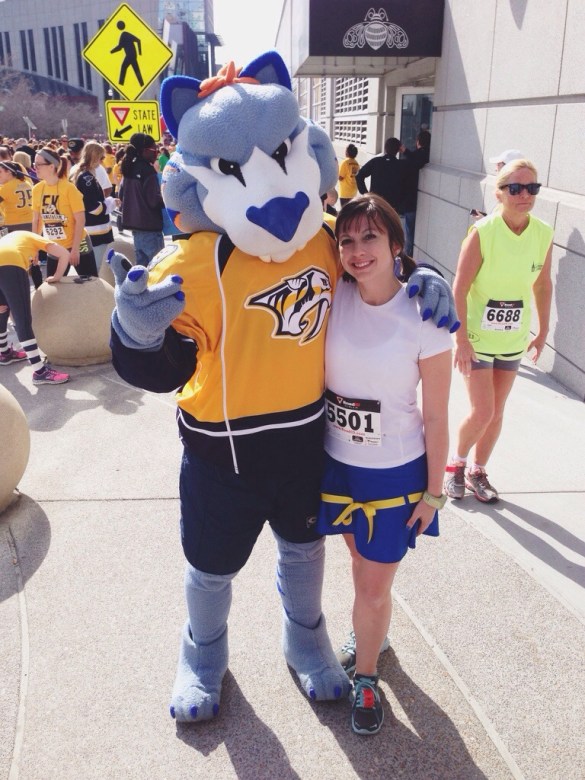 Gnash at the Nashville Predators Fangtastic 5k