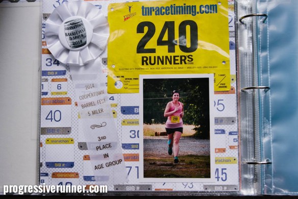 scrapbooking race bibs