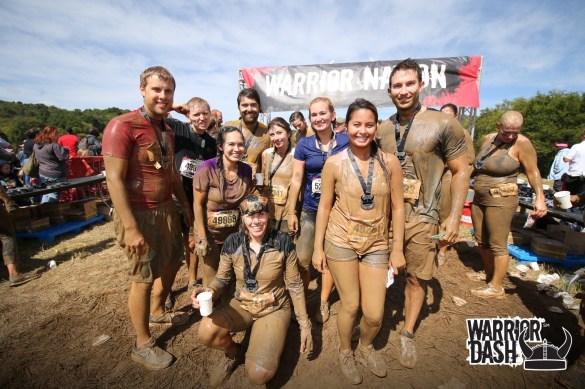 warrior dash finish photo