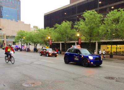 mini cooper pace car