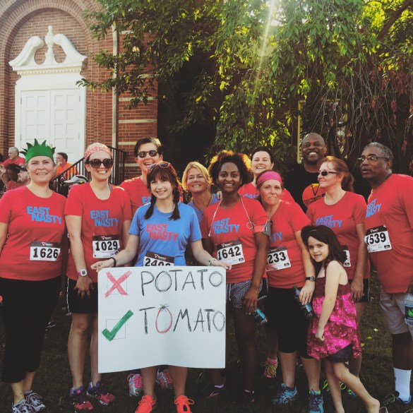 east nasty potato to tomato couch to 5k training